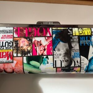 Small magazine design clutch